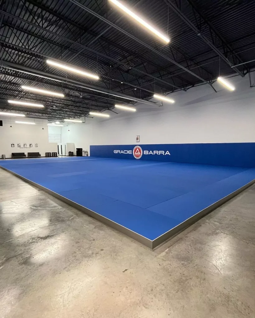 Gracie Barra West Jordan has the biggest mat in the whole valley
